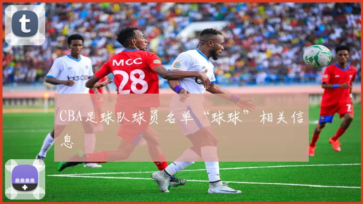 CBA足球队球员名单“球球”相关信息